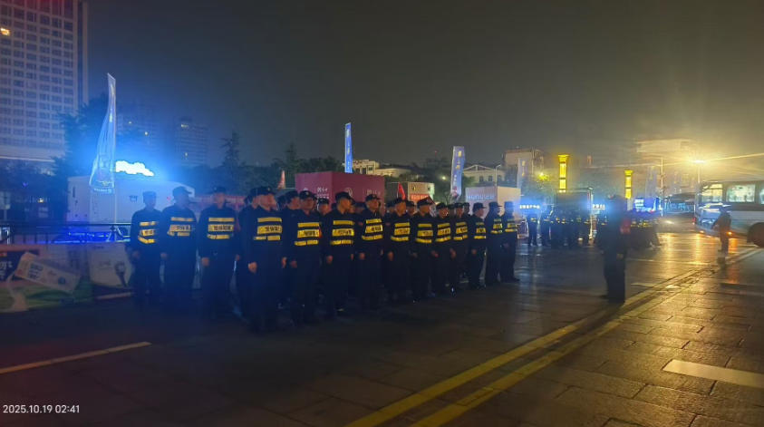 襄馬已就位，正在分配中…獵鷹安保、安防天下